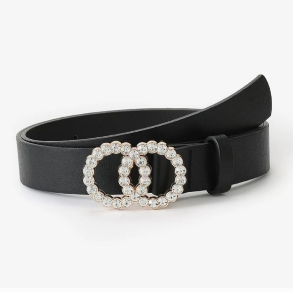 Private Label Accessories - DOUBLE 0 CRYSTAL BELT